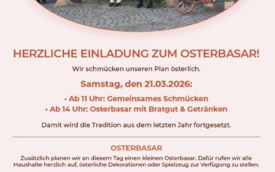 Osterbasar 21. März